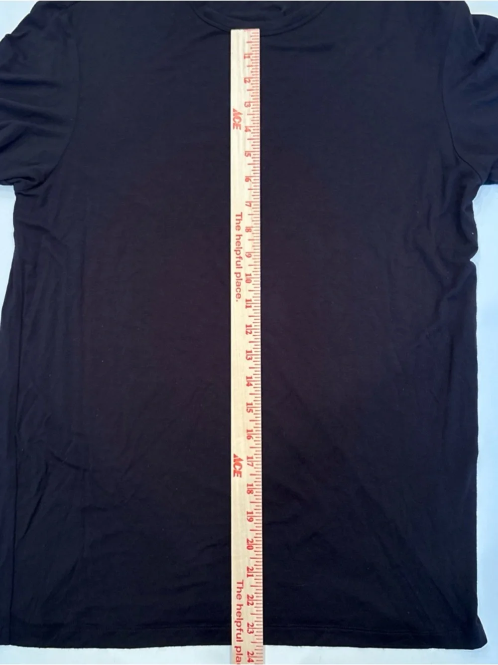 Armani Collezioni Black Crewneck Tee-Medium - Picture 5 of 7